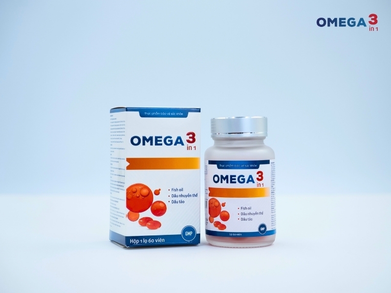 Bí Quyết Cân Bằng DHA Và EPA Từ Omega 3in1