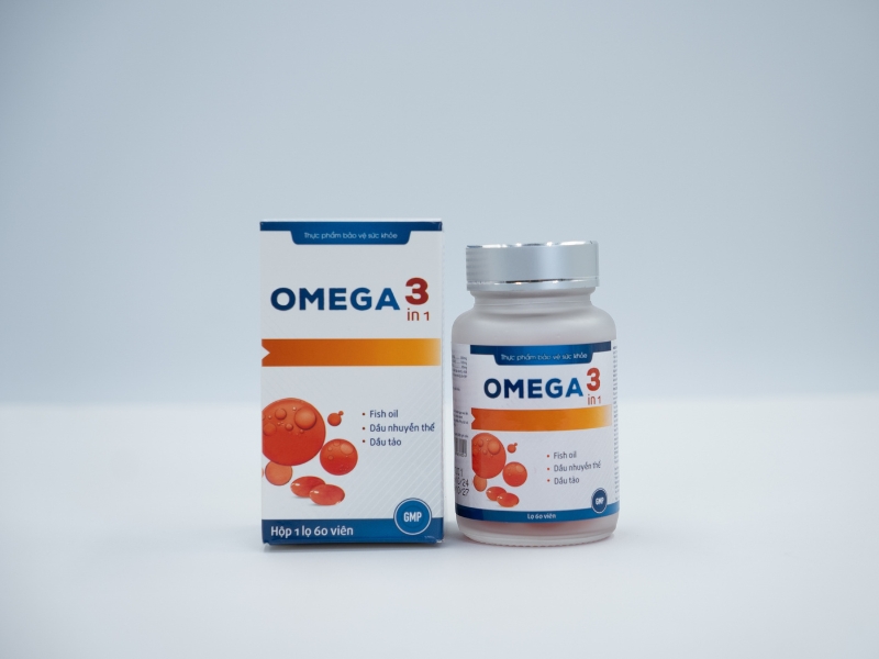 Omega 3in1 - Thực Phẩm Bổ Sung Omega-3 Cho Cả Gia Đình